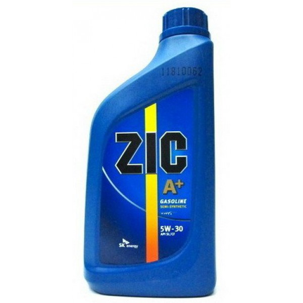 Моторное масло Zic A+ 5w30 полусинтетическое (1 л)